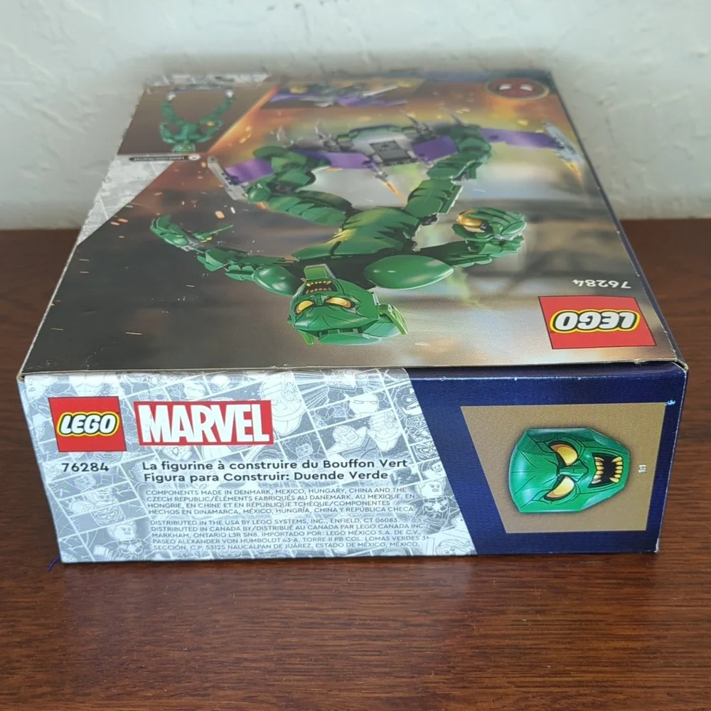 LEGO Marvel Green Goblin Construction Figure 76284 Ages 8+ 471 Pieces